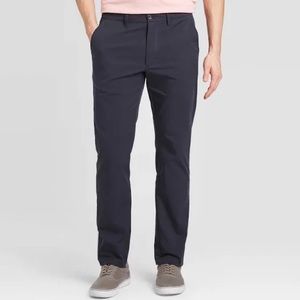 Men’s Slim Tech Chinos - 30x32 Charcoal Grey